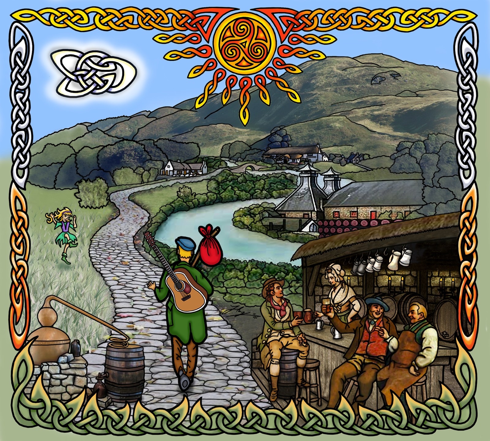 Irish Heaven by Hamish Burgess, printed by Maui Digital Imaging.
