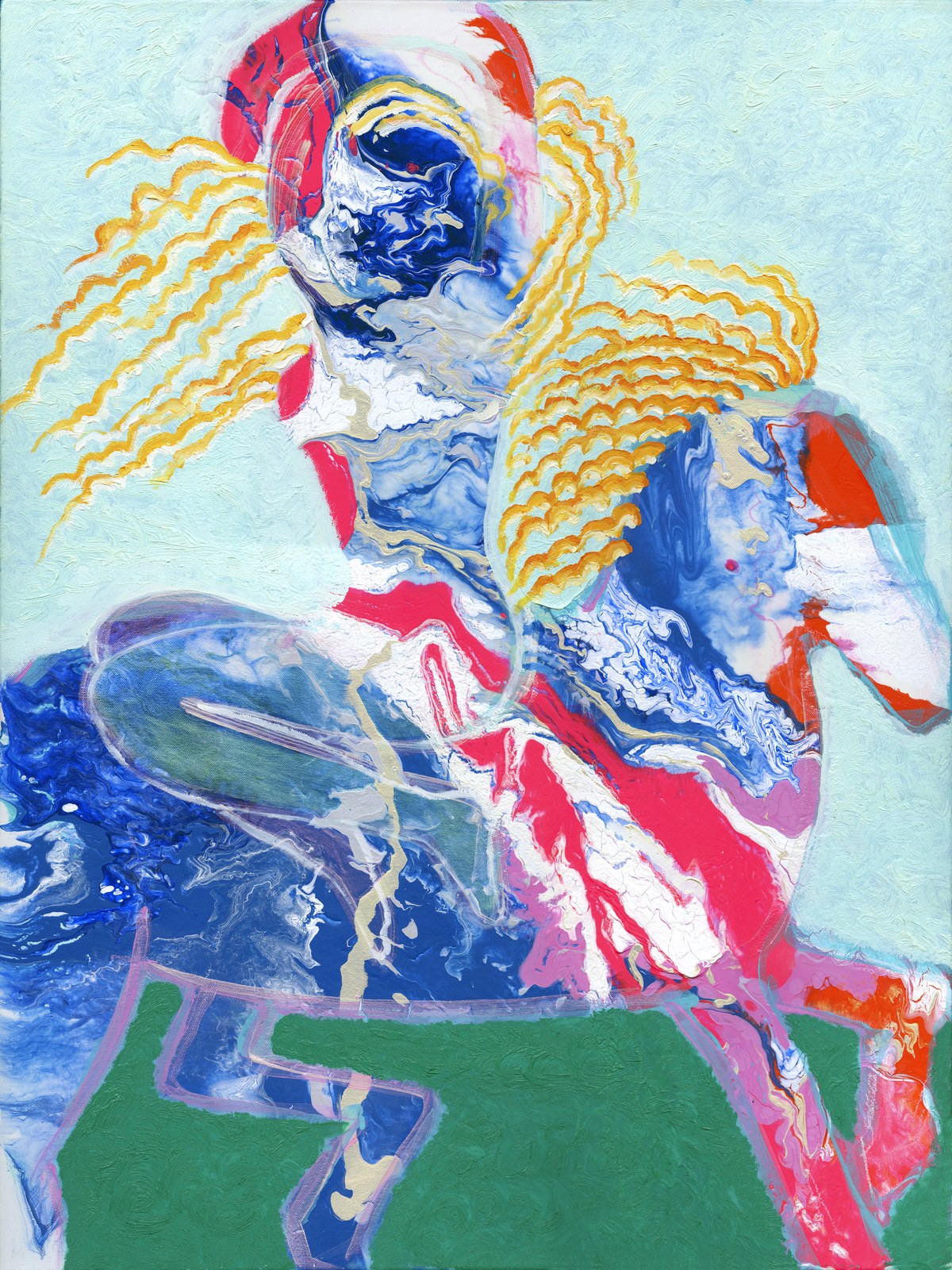 Circus Rider by Kirk Boes, printed by Maui Digital Imaging.