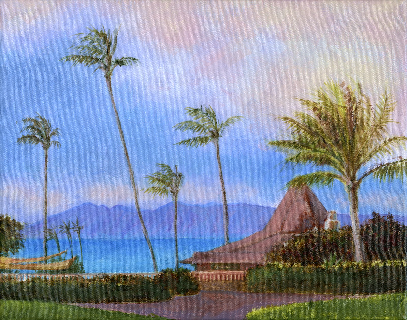 Gazebo by Kristin Bernardo, printed by Maui Digital Imaging.