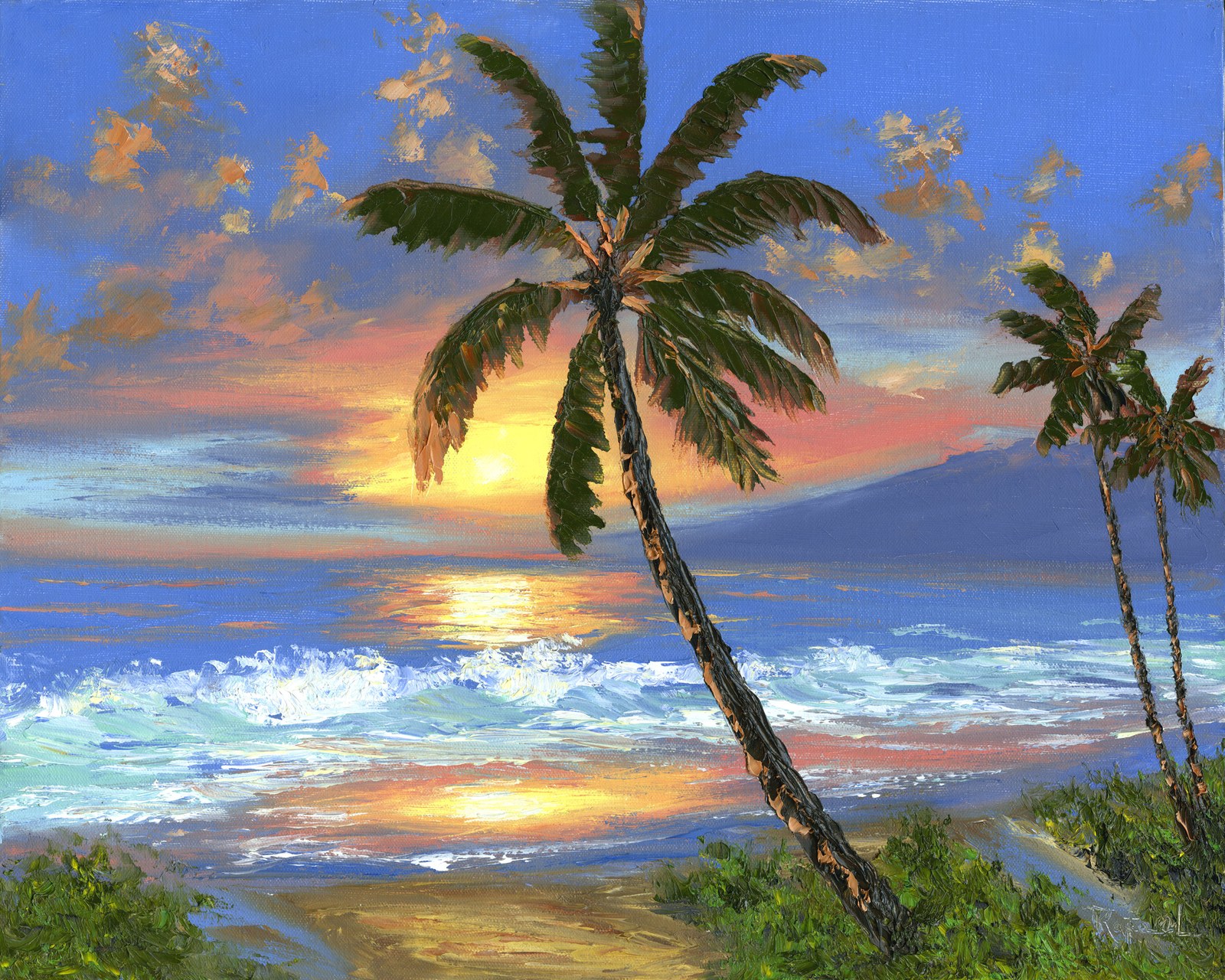 Artwork by Rafael Pereda, printed by Maui Digital Imaging.
